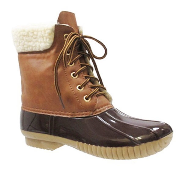 EDDIE Duck Boots - BROWN - Picture 5 of 5